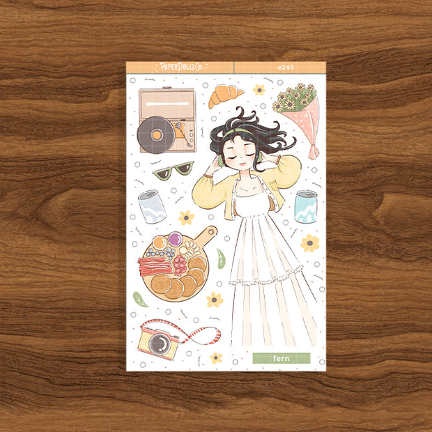 Fern | Picnic Diaries | Collection Stickers | C245