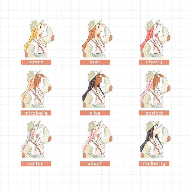 Balloon Fest | My Fair Ladies | Just Dolls Sticker | J297