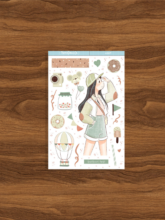 Balloon Fest | My Fair Ladies | Collection Stickers | C247