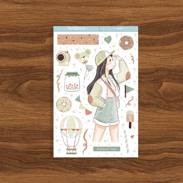 Balloon Fest | My Fair Ladies | Collection Stickers | C247