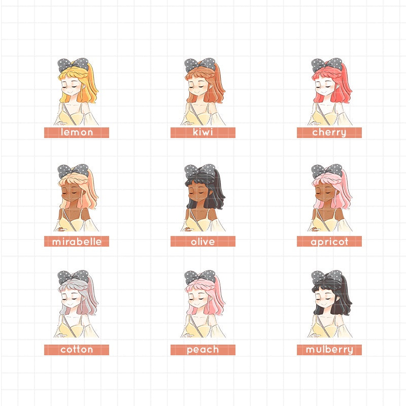 My Fair Ladies | PaperDollzCo Planner  | Sticker Book | CB030