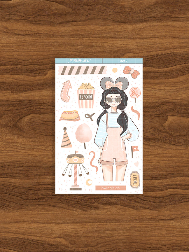 Swing Ride | My Fair Ladies | Collection Stickers | C249