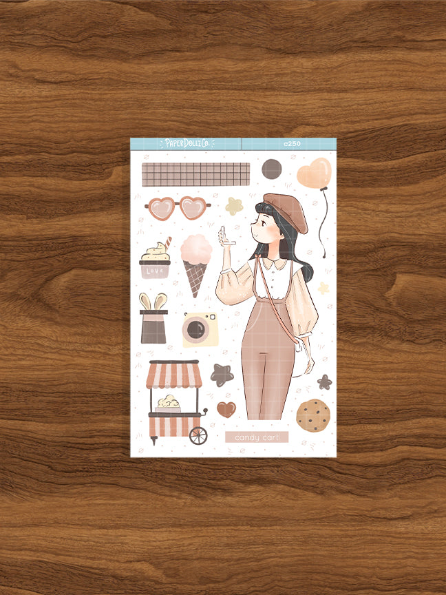 Candy Cart | My Fair Ladies | Collection Stickers | C250