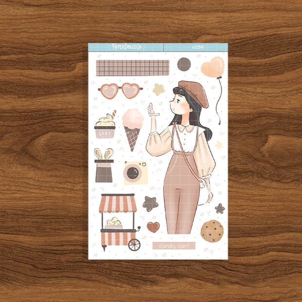 Candy Cart | My Fair Ladies | Collection Stickers | C250