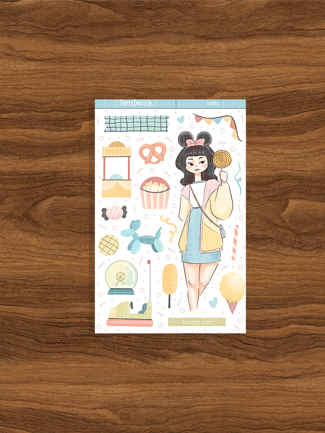 Bump Car | My Fair Ladies | Collection Stickers | C251