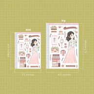 Secret Garden | Shades of Pink | Collection Stickers | C252