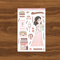 Secret Garden | Shades of Pink | Collection Stickers | C252