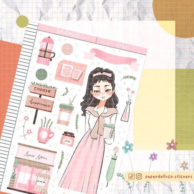 Sweet Stems | Shades of Pink | Collections Stickers | C253