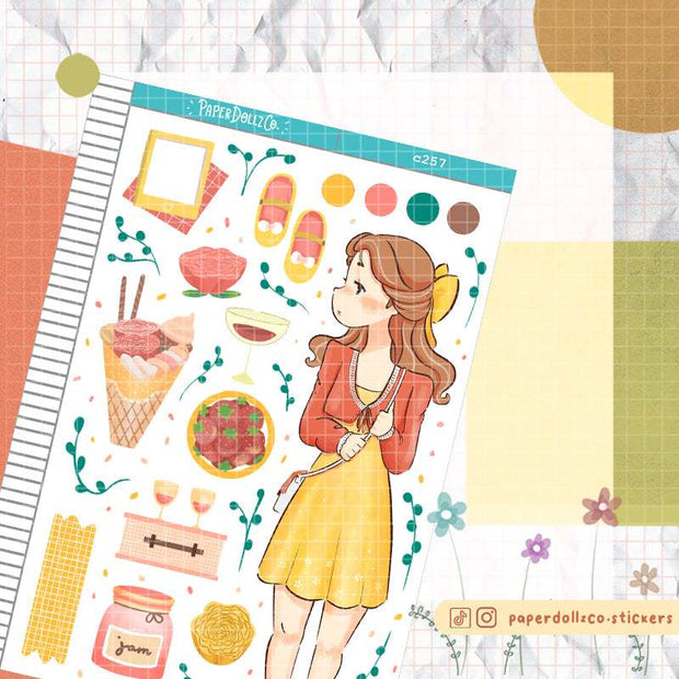 Sun-sational | Summer Princess | Collections Stickers | C257