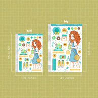 Sun-drenched | Summer Princess | Collections Stickers | C258