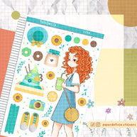 Sun-drenched | Summer Princess | Collections Stickers | C258