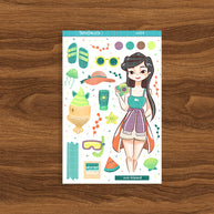 Sun-kissed | Summer Princess | Collection Stickers | C259