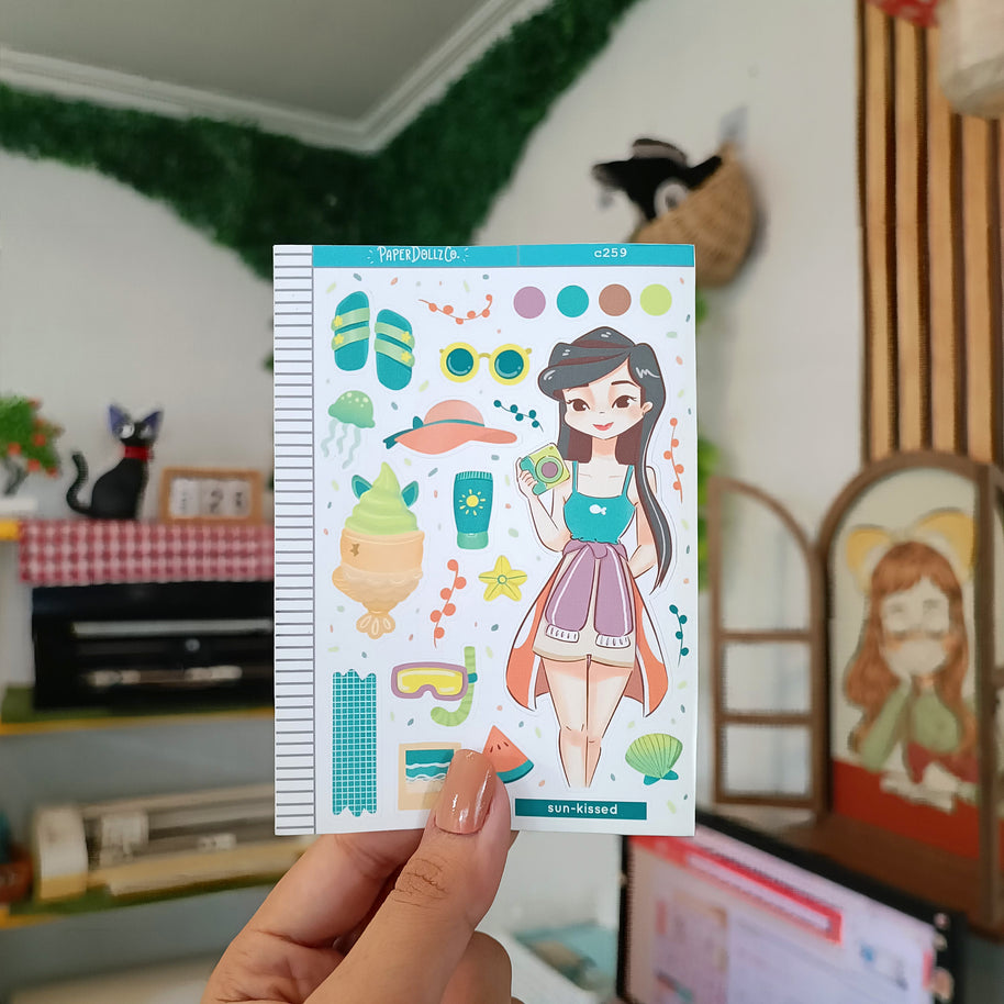 Sun-kissed | Summer Princess | Collection Stickers | C259