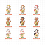 Sun-filled | Summer Princess | Collections Stickers | C261