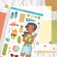 Sun-filled | Summer Princess | Collections Stickers | C261