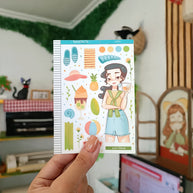 Sun-filled | Summer Princess | Collection Stickers | C261