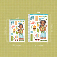 Sun-filled | Summer Princess | Collections Stickers | C261