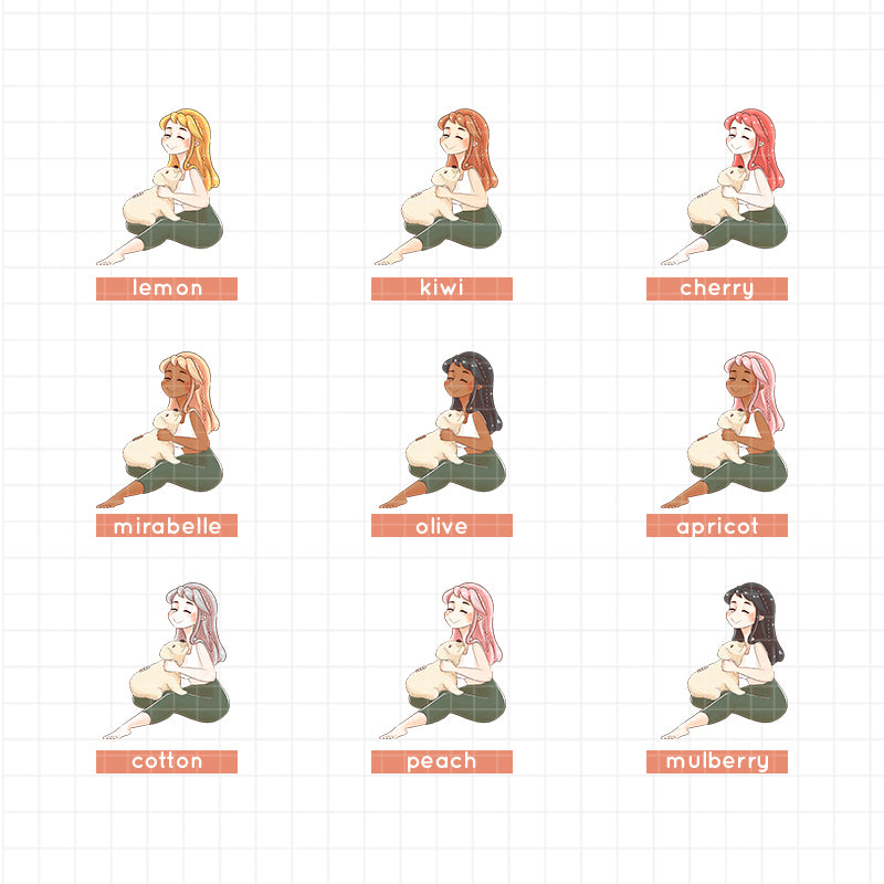 Fur In Love | PaperDollzCo Planner | Sticker Book | CB033