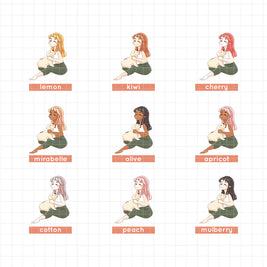 Fur In Love | PaperDollzCo Planner | Sticker Book | CB033