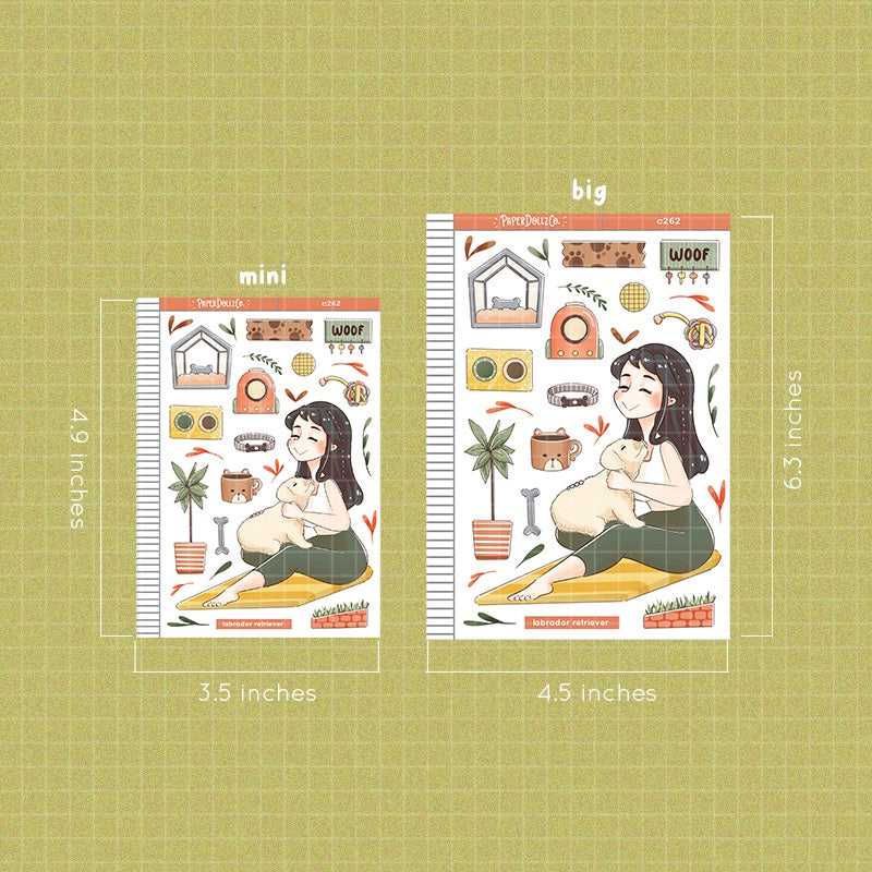 Labrador Retriever | Fur In Love | Collection Stickers | C262