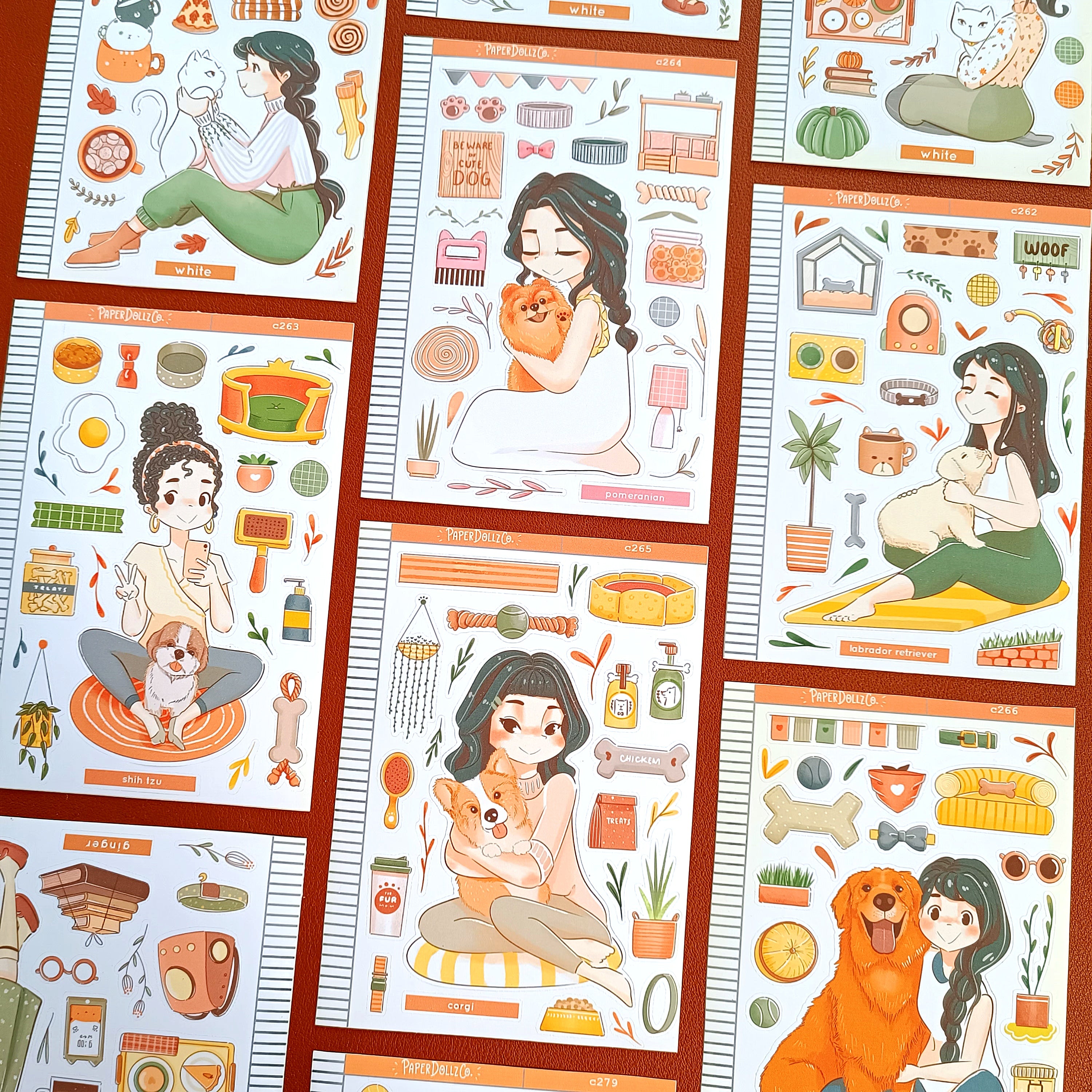 Corgi | Fur In Love | Collection Stickers | C265