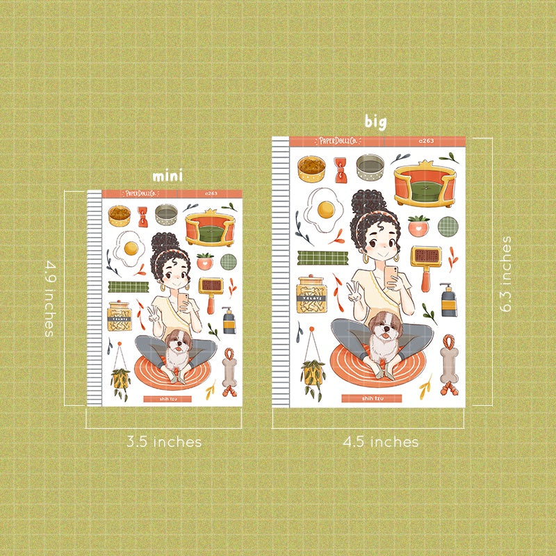 Shih Tzu | Fur In Love | Collection Stickers | C263