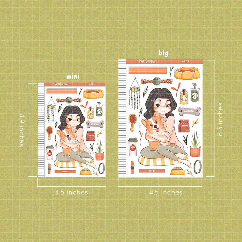Corgi | Fur In Love | Collection Stickers | C265
