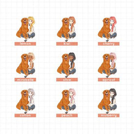 Fur In Love | PaperDollzCo Planner | Sticker Book | CB033