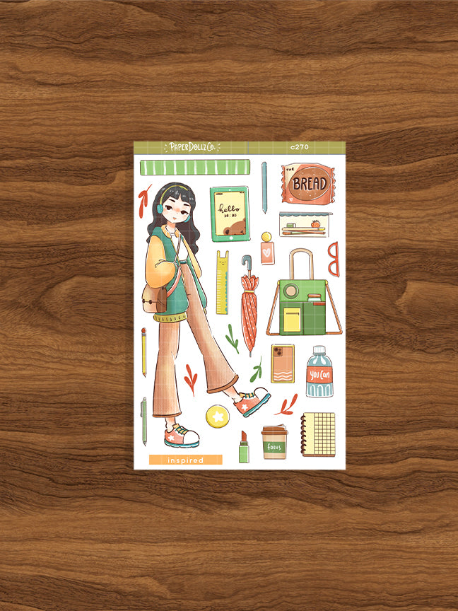Inspired Student | School Is Cool | Collection Stickers | C270