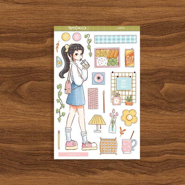Creative Student | School Is Cool | Collection Stickers | C271