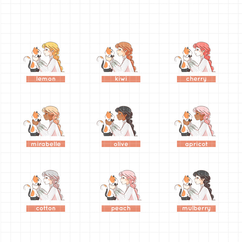 Calico Cat | Autumn Purrfection | Collection Stickers | C272