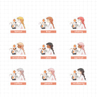 Autumn Purrfection I PaperDollzCo Planner I Sticker Book | CB039