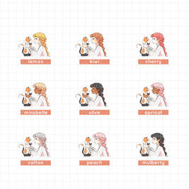 Autumn Purrfection | PaperDollzCo Planner | Sticker Book | CB039