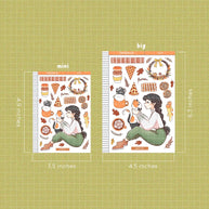Calico Cat | Autumn Purrfection | Collection Stickers | C272