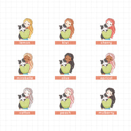 Autumn Purrfection | PaperDollzCo Planner | Sticker Book | CB039