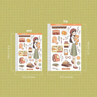 White Cat | Autumn Purrfection | Collection Stickers | C280