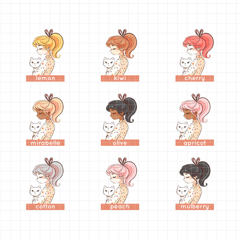 Autumn Purrfection | PaperDollzCo Planner | Sticker Book | CB039