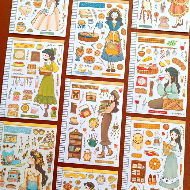 Hobbyist | Cottage Core | Collection Stickers | C286
