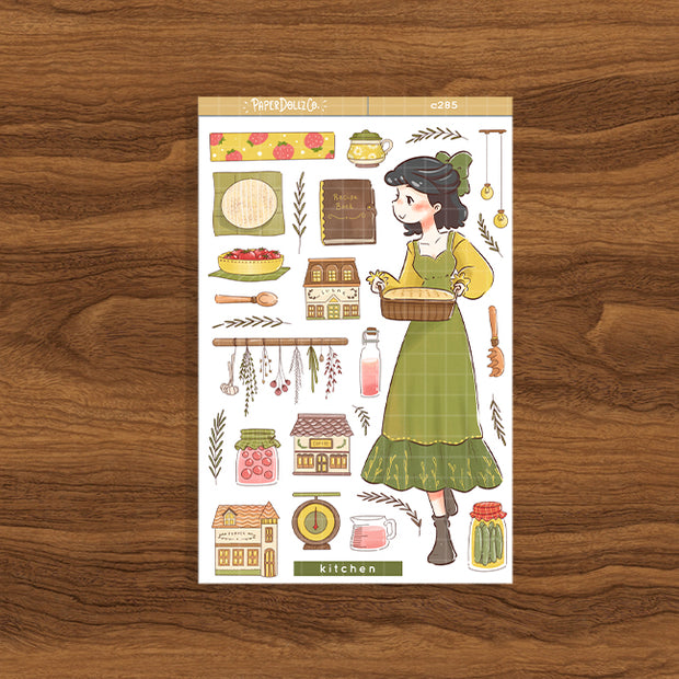 Kitchen | Cottage Core | Collection Stickers | C285
