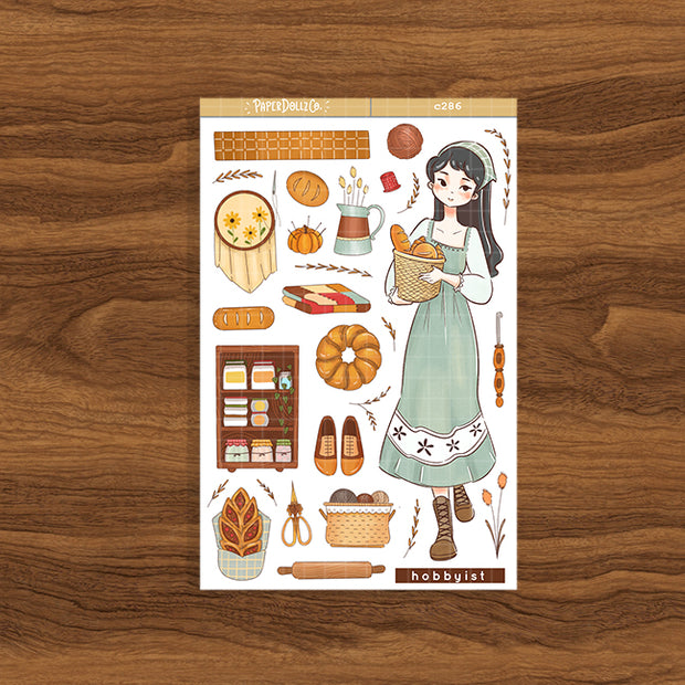 Hobbyist | Cottage Core | Collection Stickers | C286