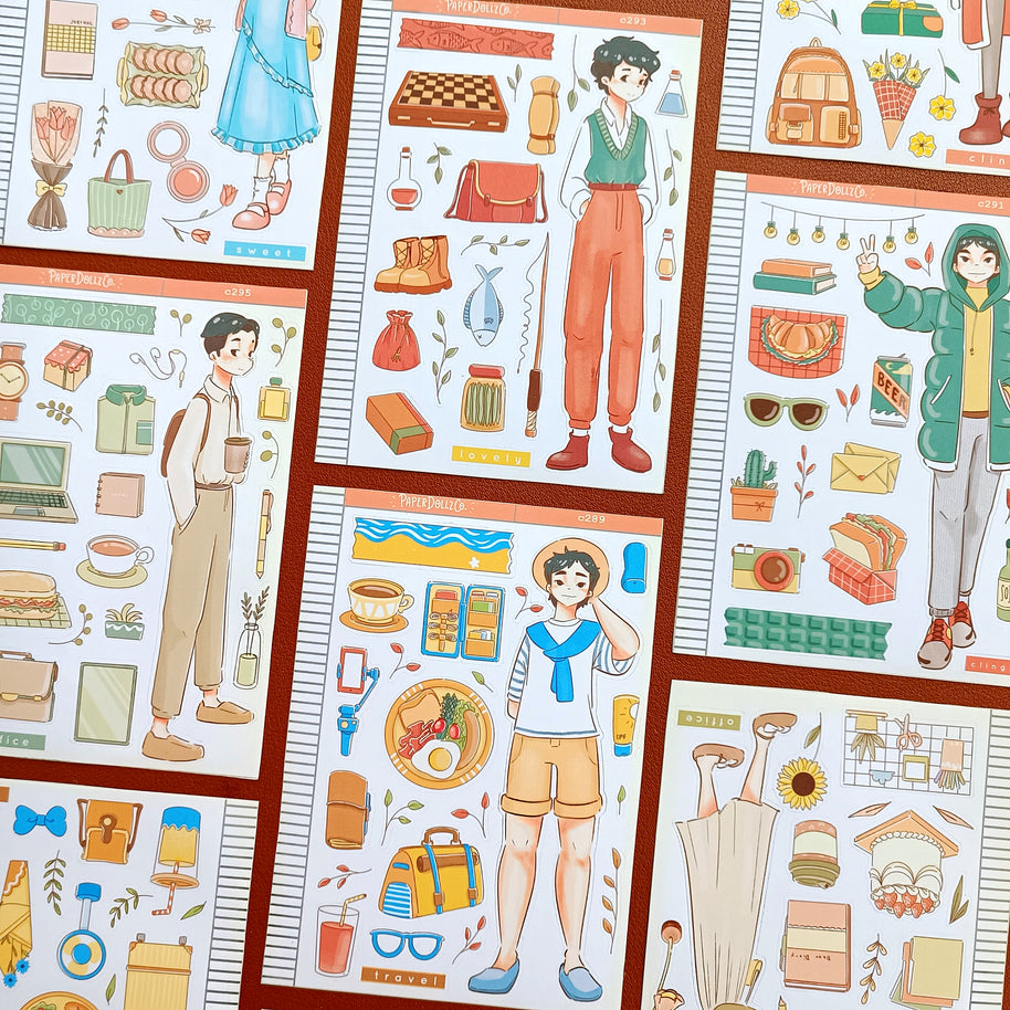 Travel Guy | Crush Confessions | Collections Stickers | C289