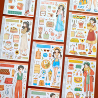 Travel Girl | Story of Us | Collections Stickers | C290