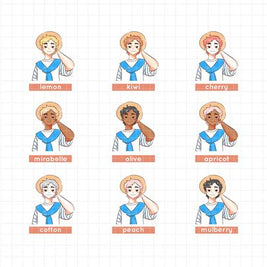 Crush Confessions  | PaperDollzCo Planner | Sticker Book | CB043