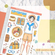 Travel Guy | Crush Confessions | Collections Stickers | C289