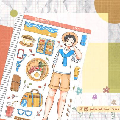 Travel Guy | Crush Confessions | Collections Stickers | C289