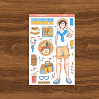 Travel Guy | Crush Confessions | Collection Stickers | C289