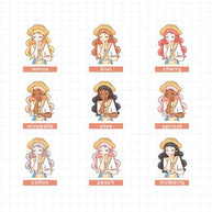 Travel Girl | Story of Us | Collections Stickers | C290