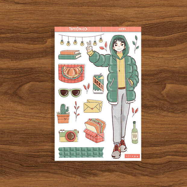 Clingy Guy | Crush Confessions | Collection Stickers | C291