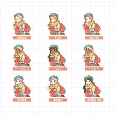 Story of Us | PaperDollzCo Planner | Sticker Book | CB042