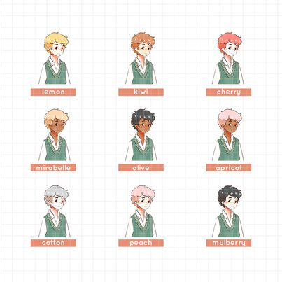 Crush Confessions  | PaperDollzCo Planner | Sticker Book | CB043